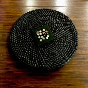 9 pairs stud earrings